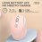 2.4Gh Wireless Mouse, Rechargeable Dual-mode Mouse (2.4G+wireless 5.2 And USB Receiver) Portable Silent Mouse, Suitable For Laptops/Desktops/Tablets